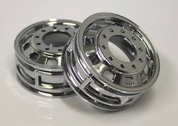 Felge schmal verchromt ScaleDRIVE. 20/22mm breit