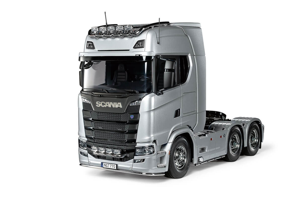 Tamiya Scania 770 S (56373) Bausatz 1/14 silber vorlackier  