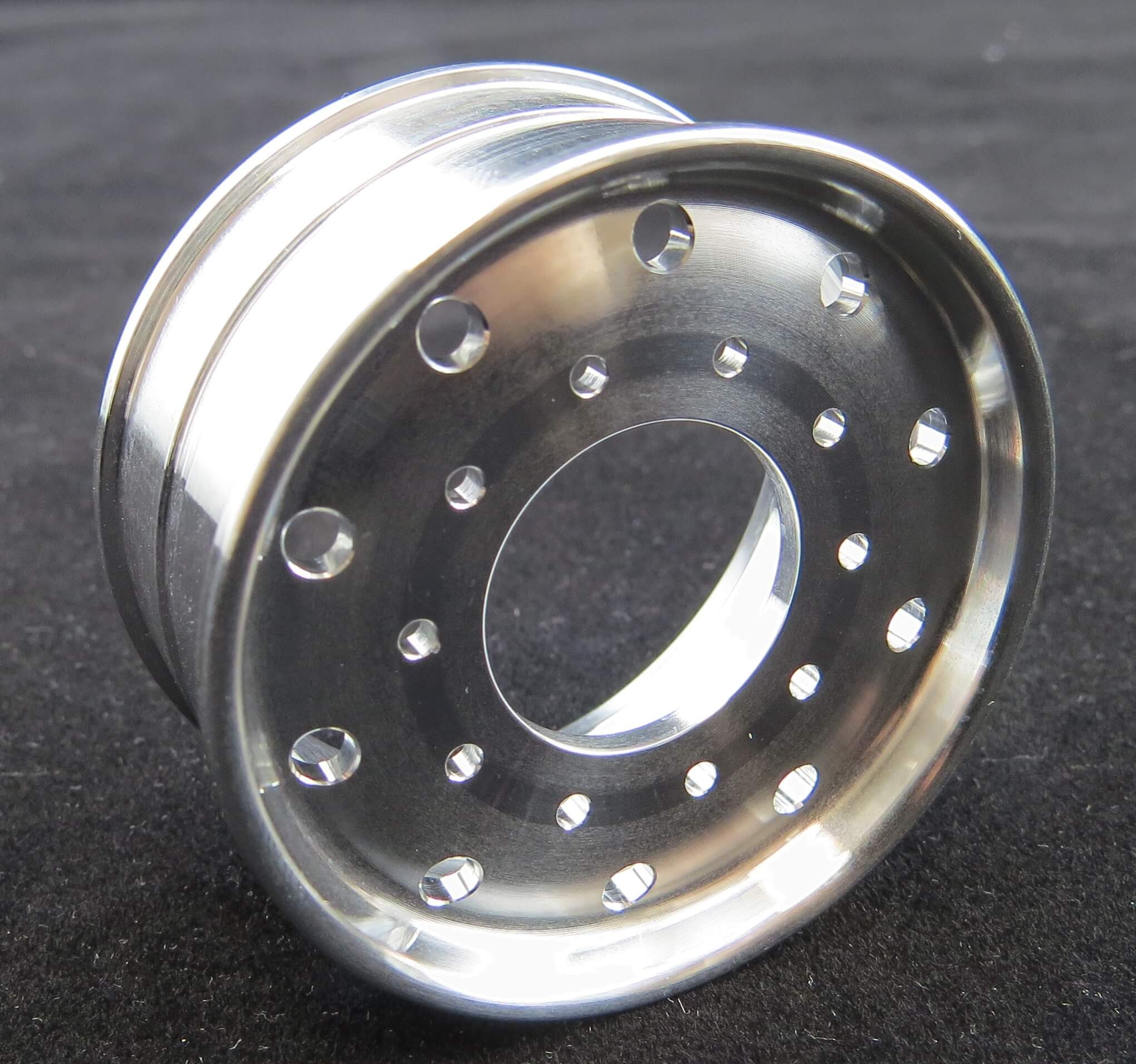 Alcoa-Felge für Breitreifen f.Vorder- achse, Alu, 10 Löche  