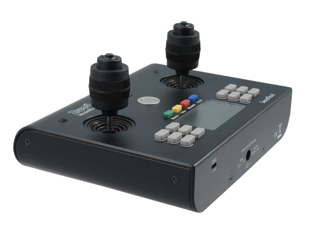 Sender HS-16, mit 3D-Knüppeln, Farbe schwarz.  16-Kanal-Send