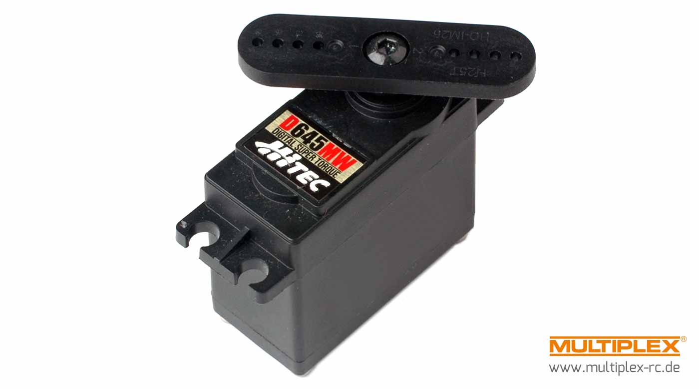 HITEC Servo D-645MW Digitalservo, Metall-Getriebe
