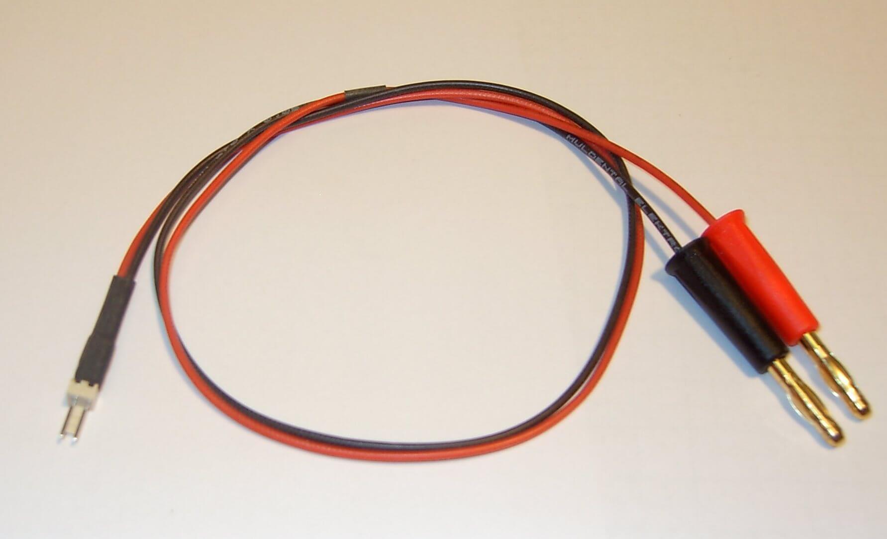 Direktladekabel Bananen-Stecker/Graupner Senderakku, ca     