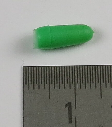 1 Kunststoffkappe für Mini-Kippschalter. GRÜN.Passend zu    