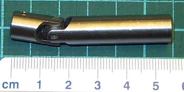 1 Kardangelenk 10mm Durchmesser, 15/40mm Gesamtlänge        