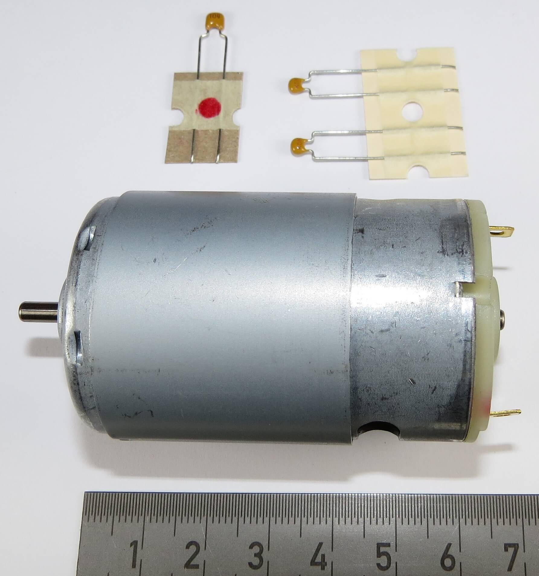 1 Ersatzmotor für Leimbach-Pumpe H102.   Für 7,2-12V        