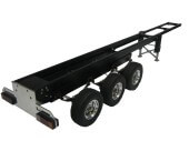 Profi-Fahrgestell Auflieger schwarz 3-Ac Achs. (737)
