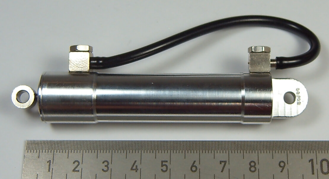 1 Hydraulik-Zylinder 14 - 50, bis 10bar. Doppelseitig       