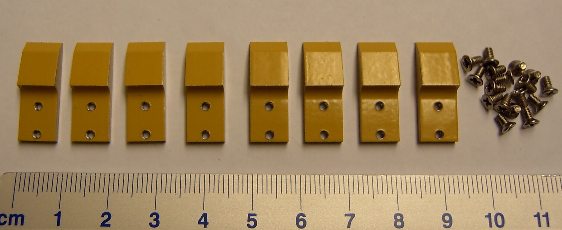 Zähnesatz für Radladerschaufel CAT 966G  von Wedico