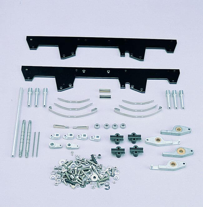 Schleppachse mit Lift, 3 Achs Auflieger  (742). Für den     