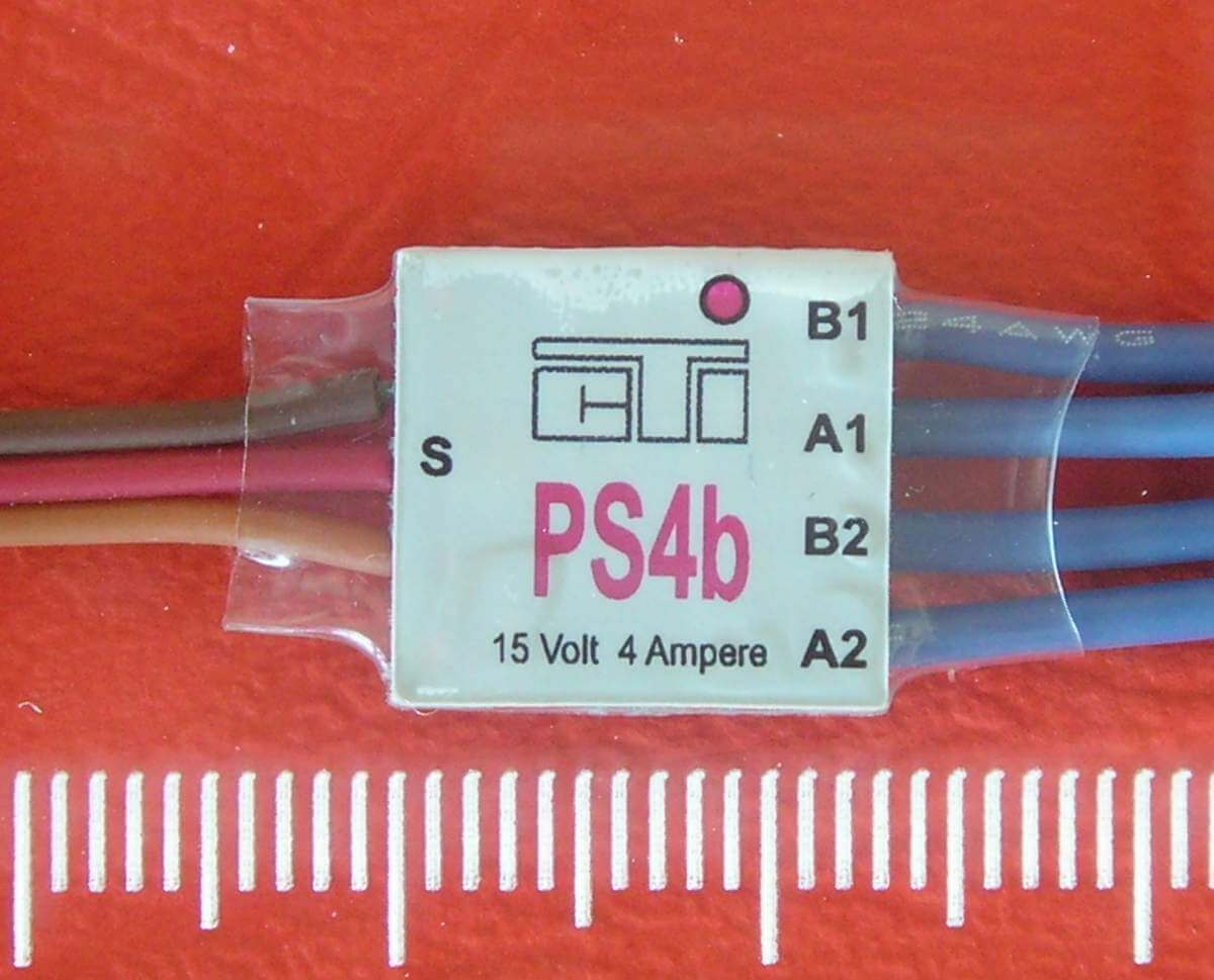 Memoryschalter PS4b mit 4x 4A-Ausgang 4x Ein/Aus-Funktion   