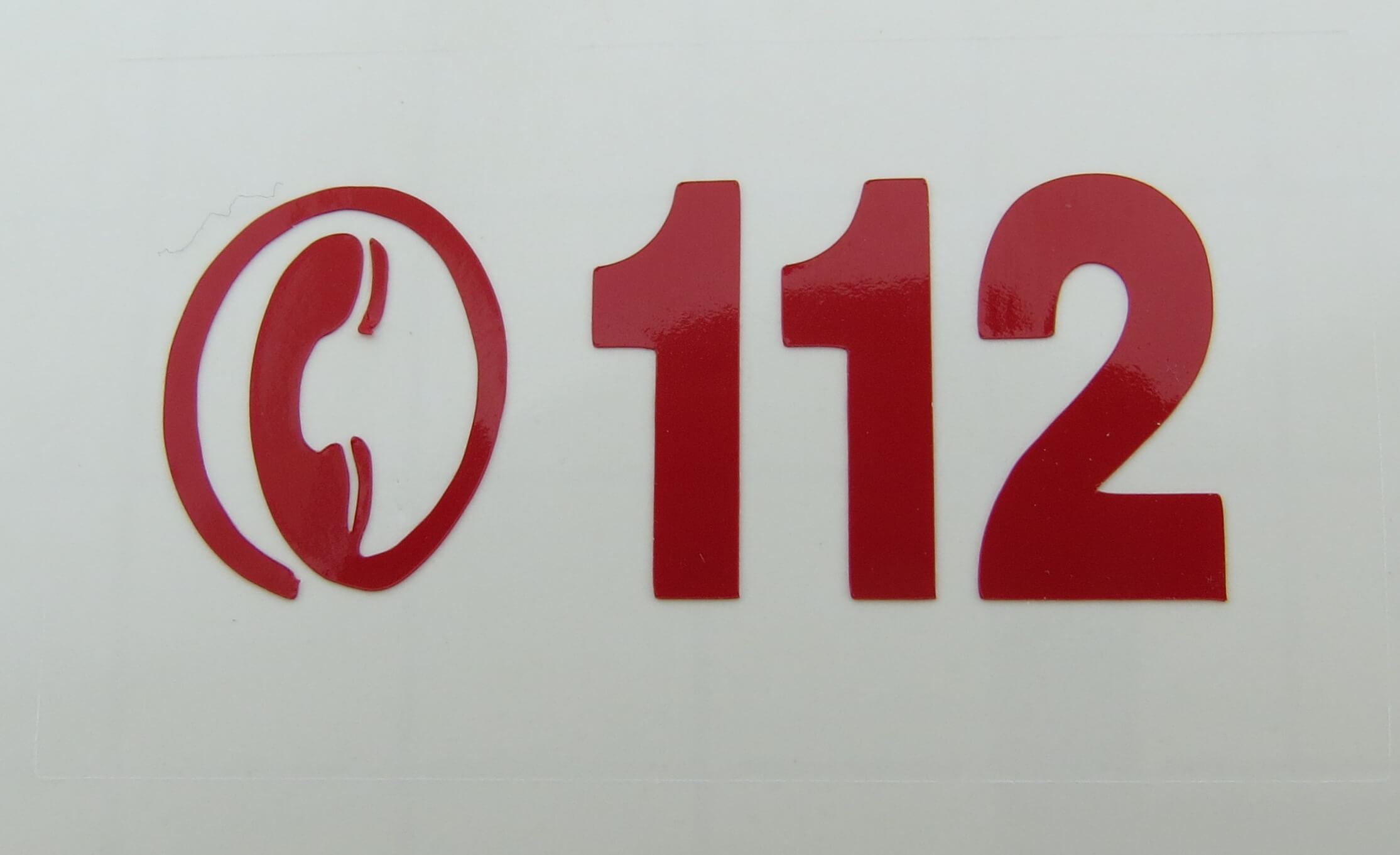 Folien-Decal aus hochwertiger Selbst-    klebefolie, 1-farbi