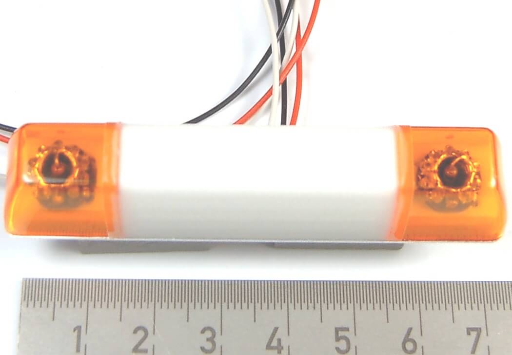 1x Rundumleuchtbalken, mit integrierter  Elektronik u       
