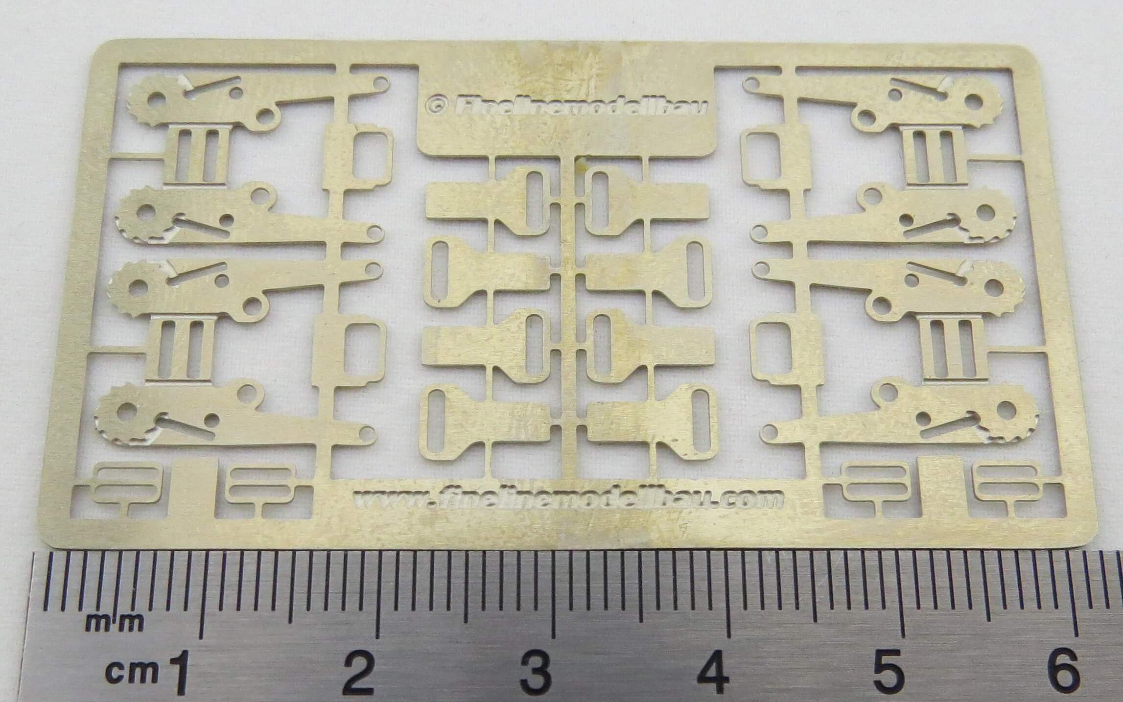 Spanngurtschloss aus Metall, geätzt ca. 16x5x4mm für        