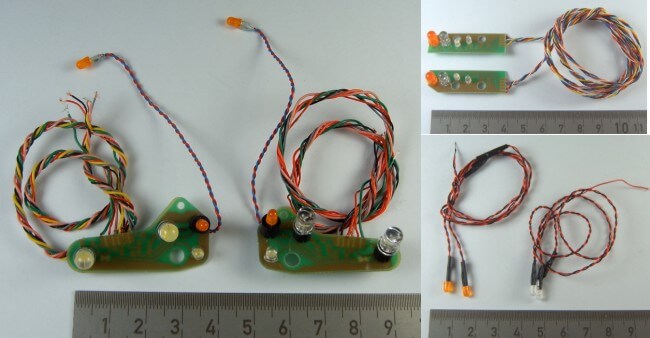 1 KOMPLETT-SET Beleuchtungs-Platinen für ACTROS von Tamiya