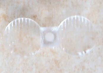 1 Lichtscheibe (Scheinwerferglas) Doppelscheinwerfer f