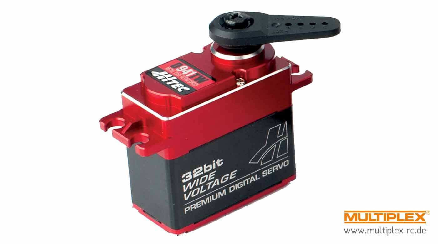 HITEC Servo D-941TW Digitalservo Full Metal Case, Titan-Getr