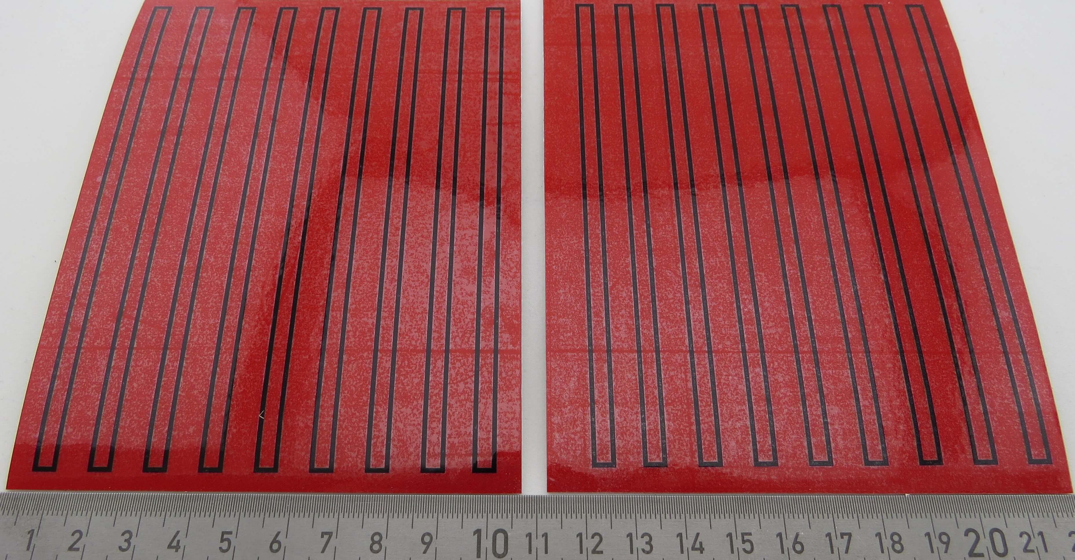 Rungen-Reflektoren (REFLEX) für Rungen von Holztransporter