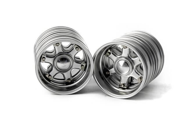 1:14 Classic-Stern-Felge für Antriebsachse Alu Paar