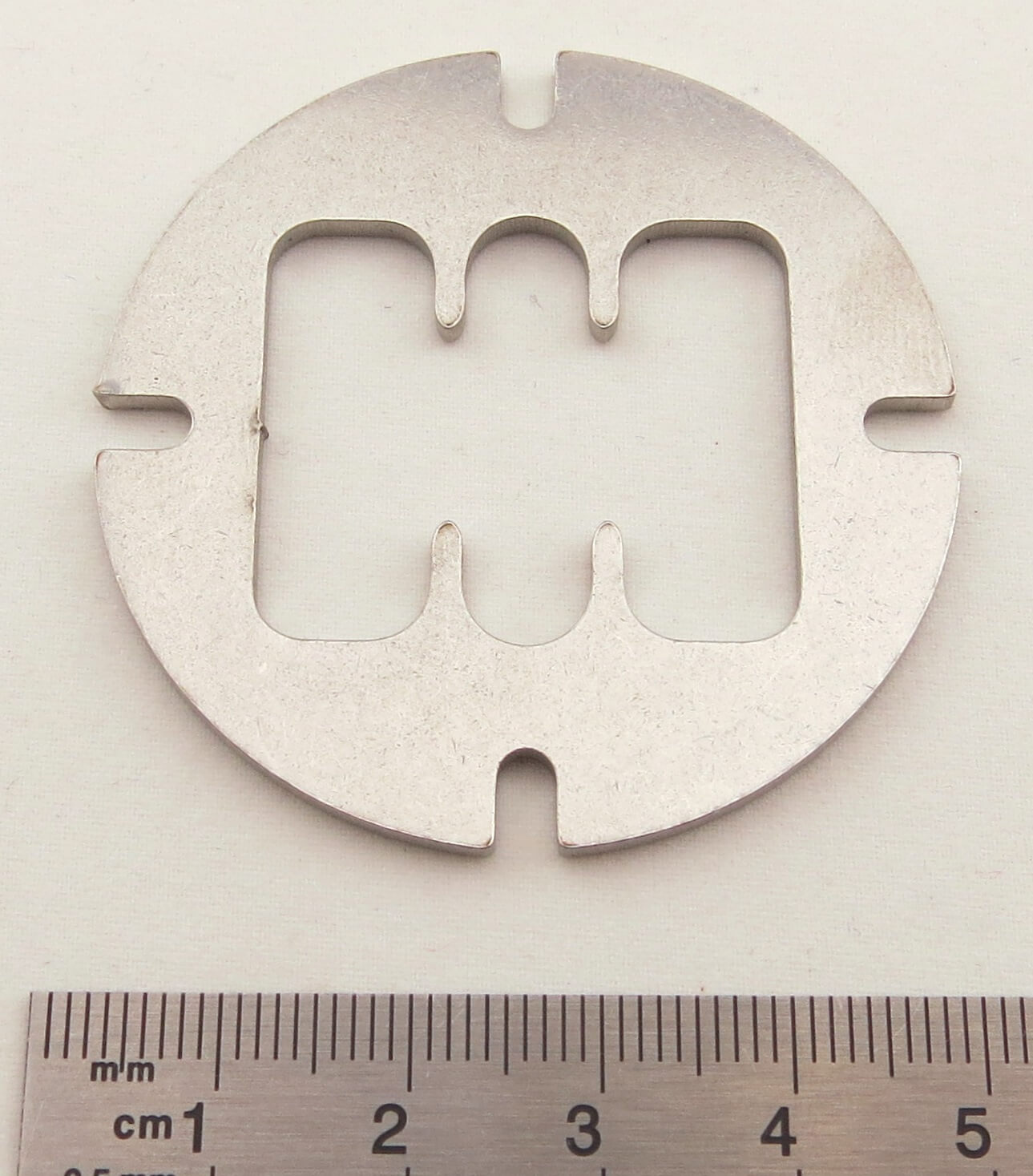 Schaltkulisse für Reflex-StickII 14-Kanal. Aus 2mm VA-Stahl.