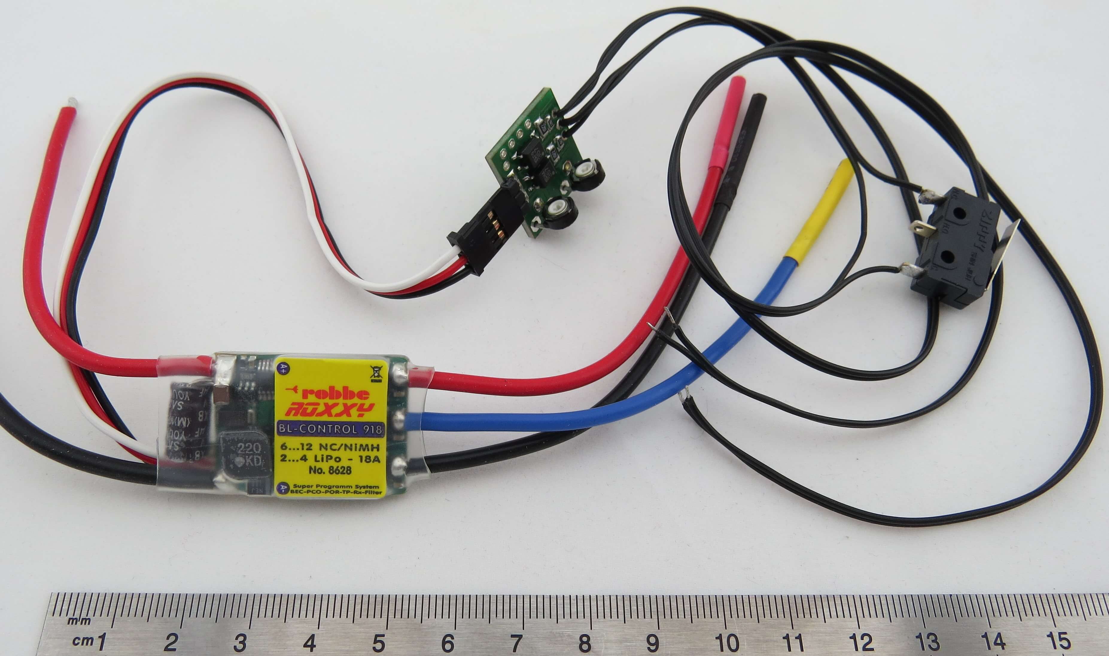 1x Brushless-Regler für Leimbach-Pumpe H114v/r