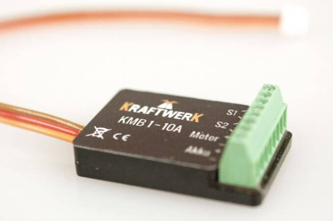 1x KMB1 - 10A Fahrtenregler für Easy-    Bus-System für Nebe