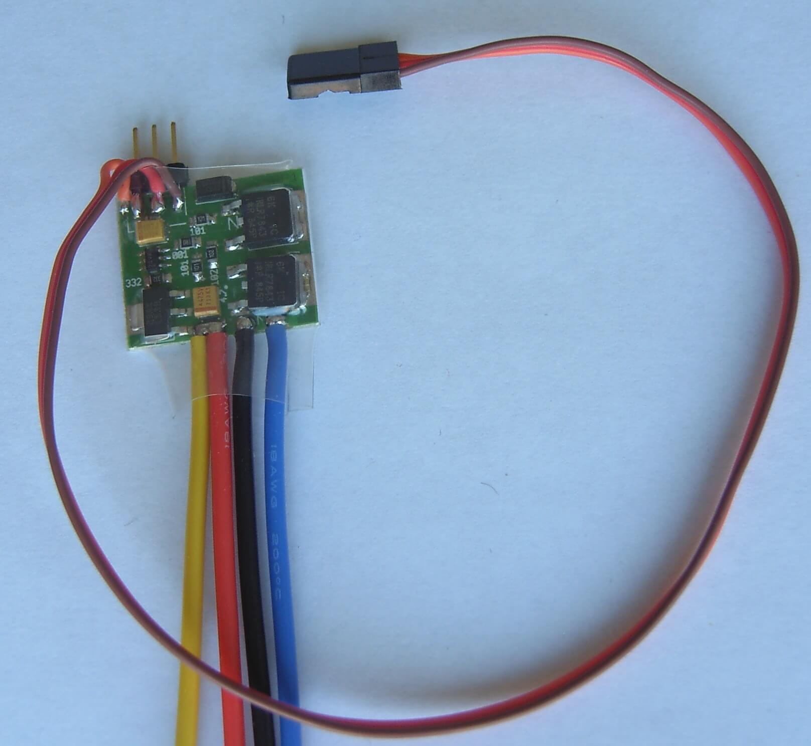 Sonderfahrregler JET-Regler bis 15V max. 20A, reiner        