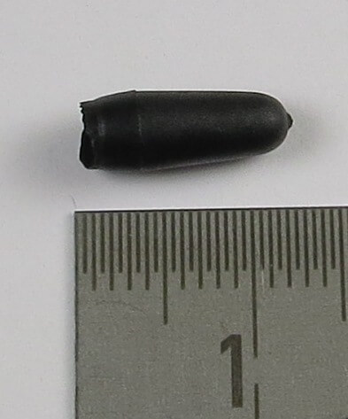 1 Kunststoffkappe für Mini-Kippschalter. SCHWARZ. Passend   