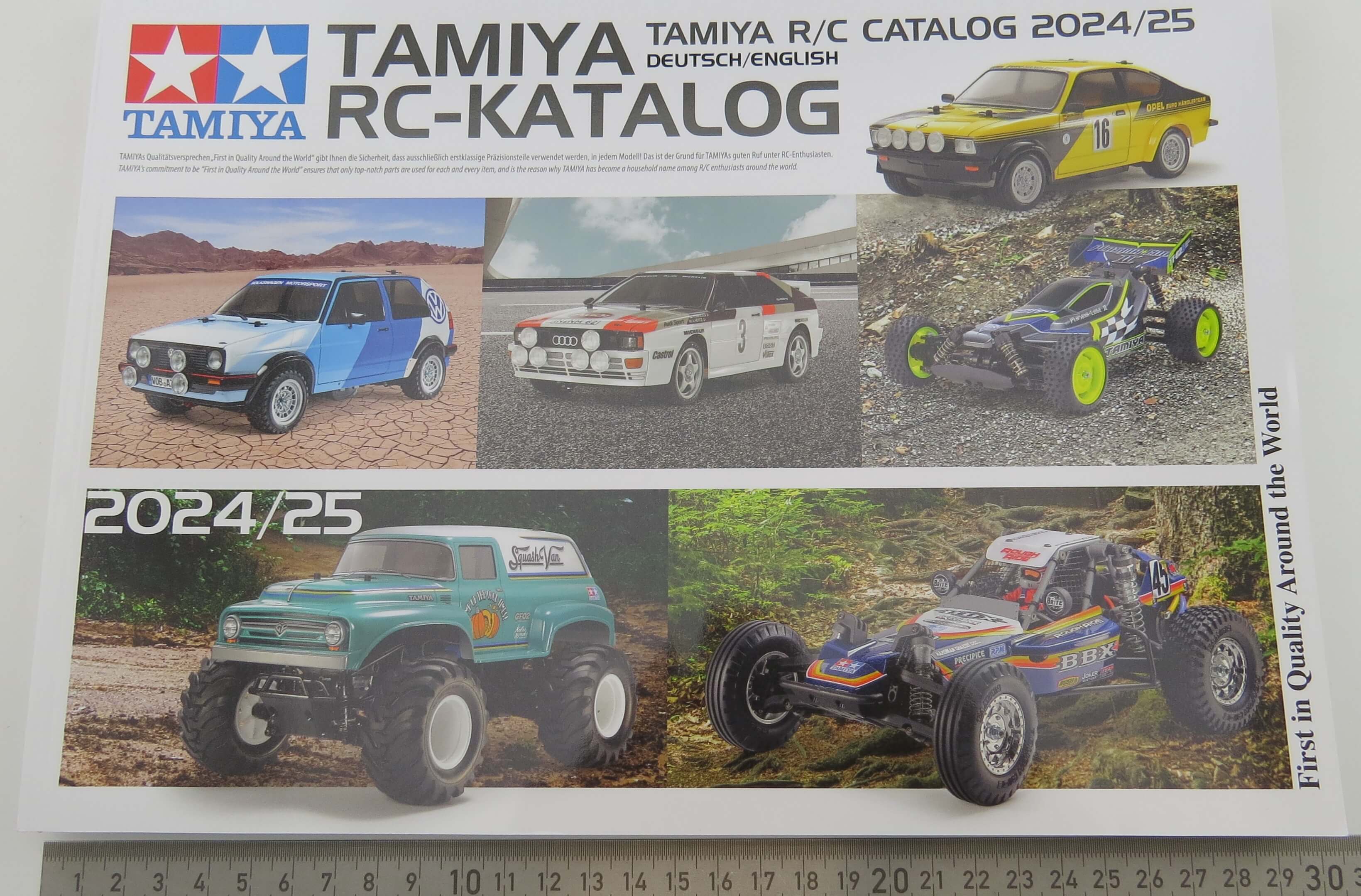 1 Modellbau RC-Katalog, TAMIYA, farbig