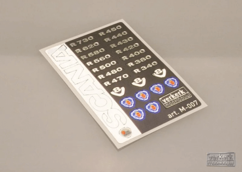 Verkerk Aufklebersatz für Scania passend zu R470 und R620   