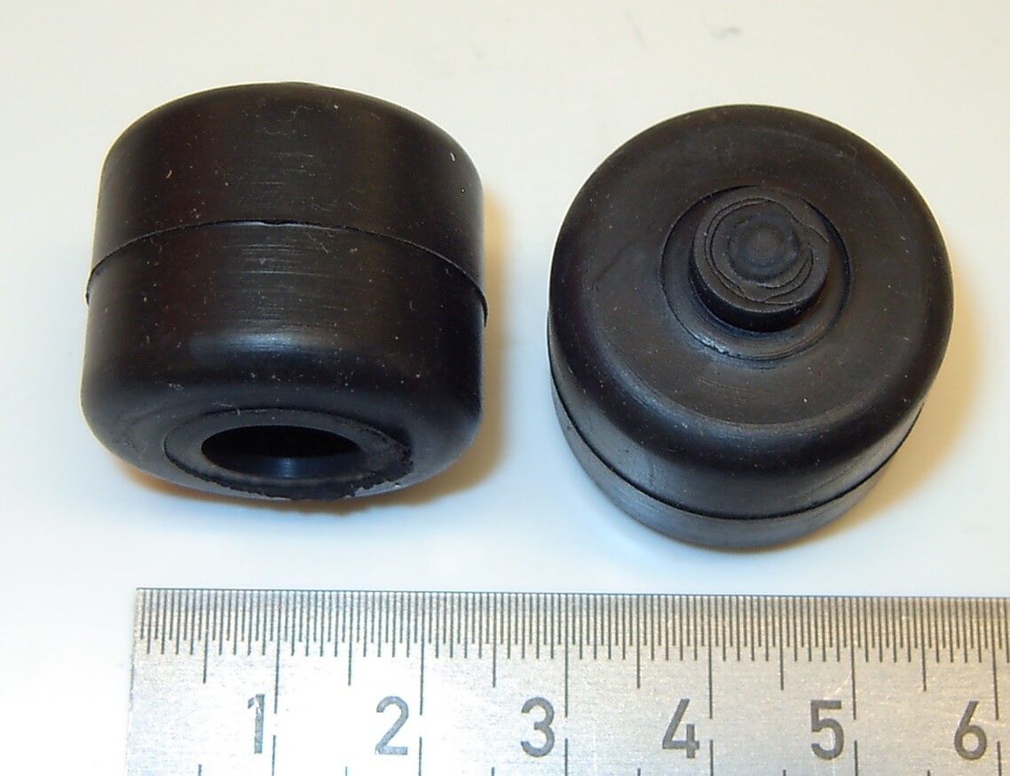 Luftbalg, (als Luftfederungs-Attrappe)   Aus Gummi,         