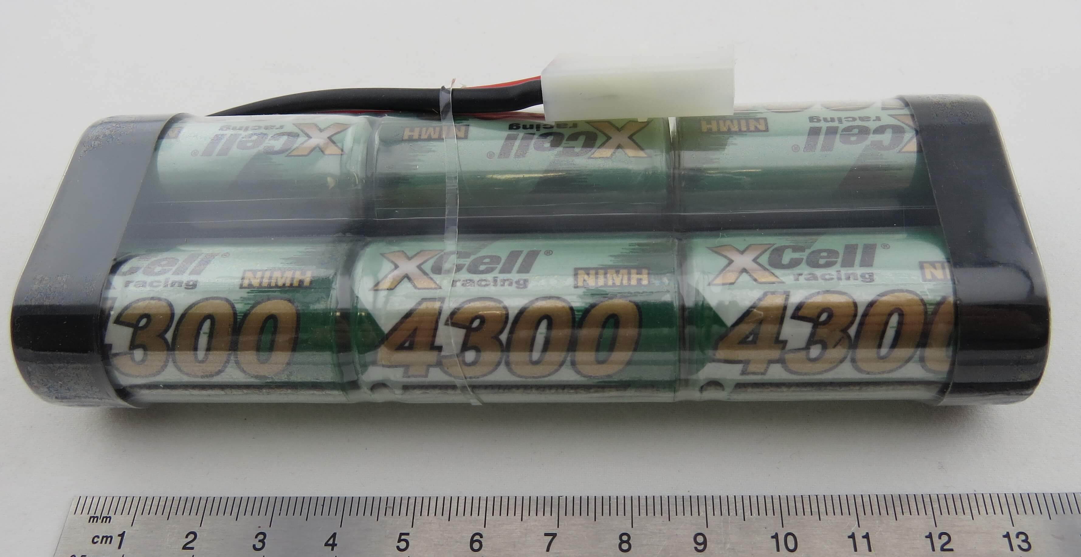 Racing-Akku-Pack mit SUB-C-Zellen, 7,2V 6 Zellen, 4300mAh   