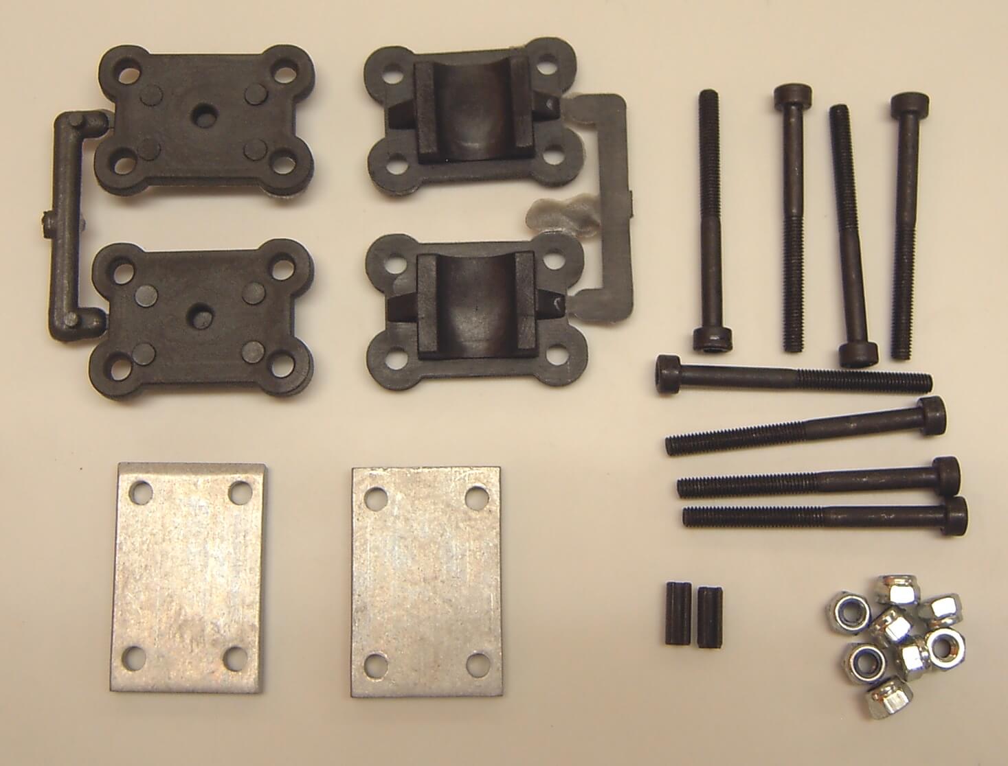 Aufhängung Anhängerachse 1:8, Kunststoff Alle Teile zur     