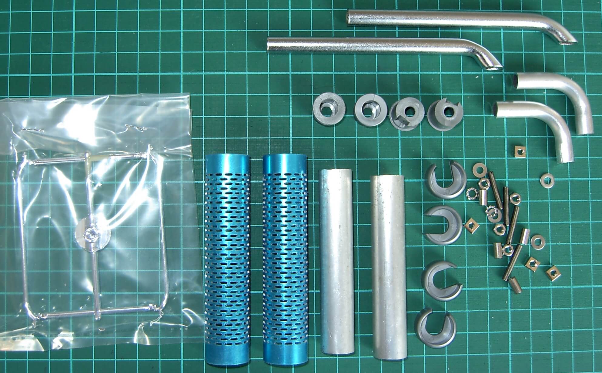 Auspuffanlage "Century" für Sattelzug-   maschine. (WDC