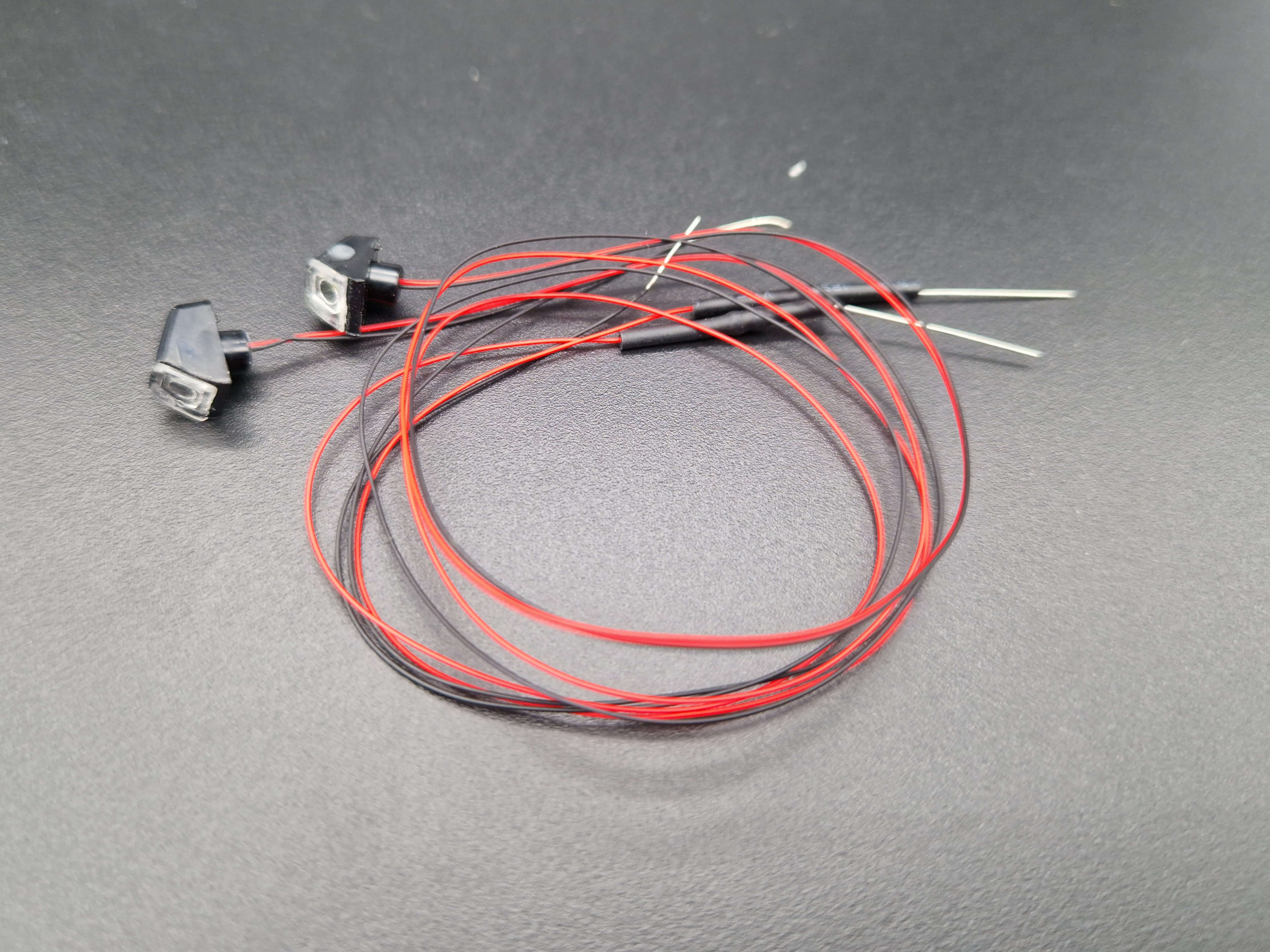 Verkerk Volvo Top Beleuchtung Set weiß  2 montierten Lampen 