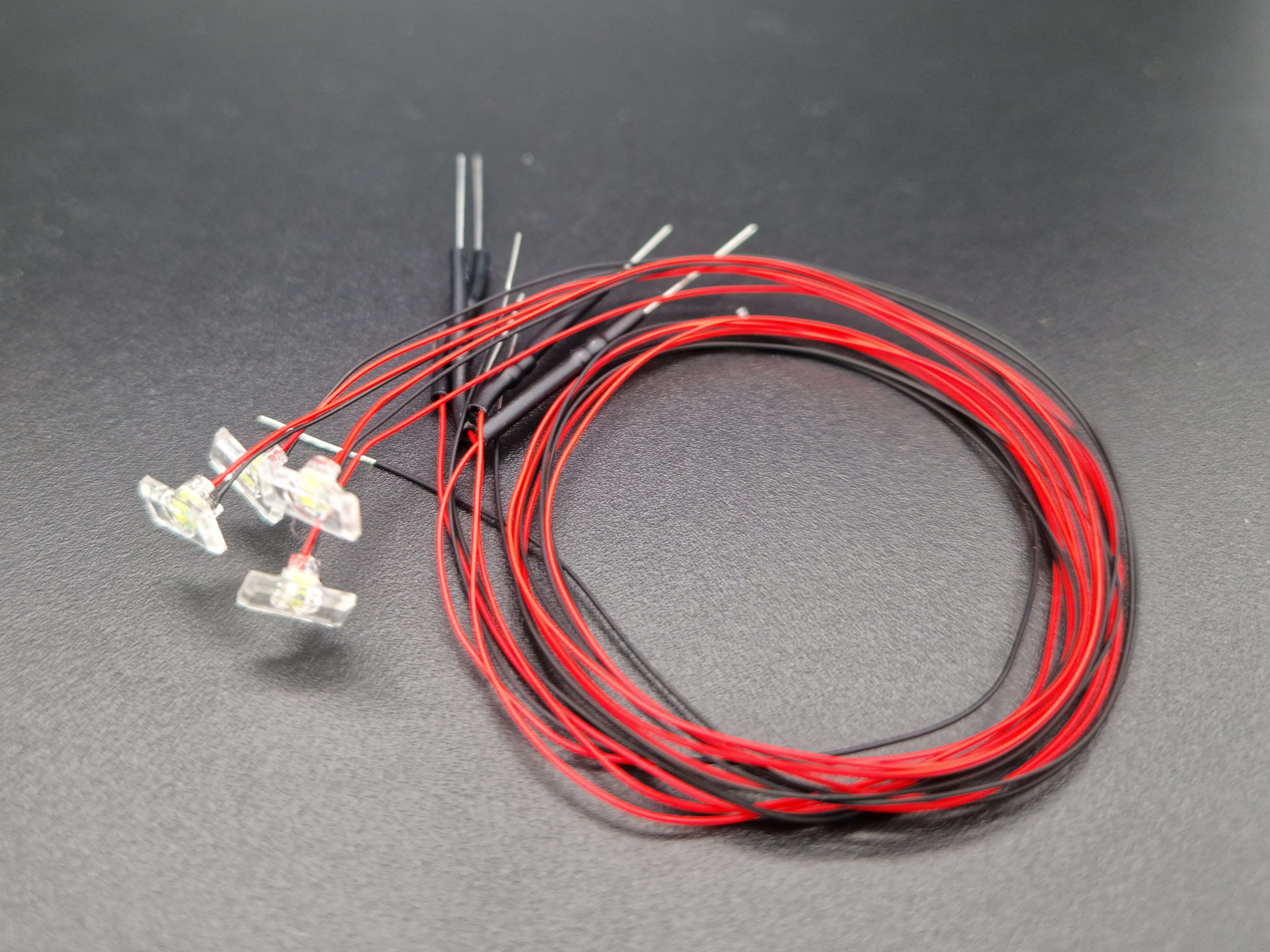 Verkerk Kontur-Leuchten Set (4) klar mit SMDs               