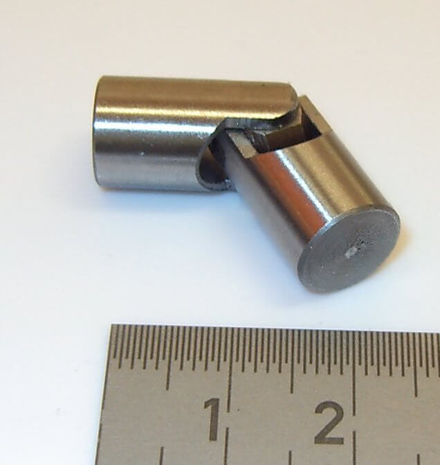 Kardangelenk 10mm Durchmesser, 15/15mm   Gesamtlänge        