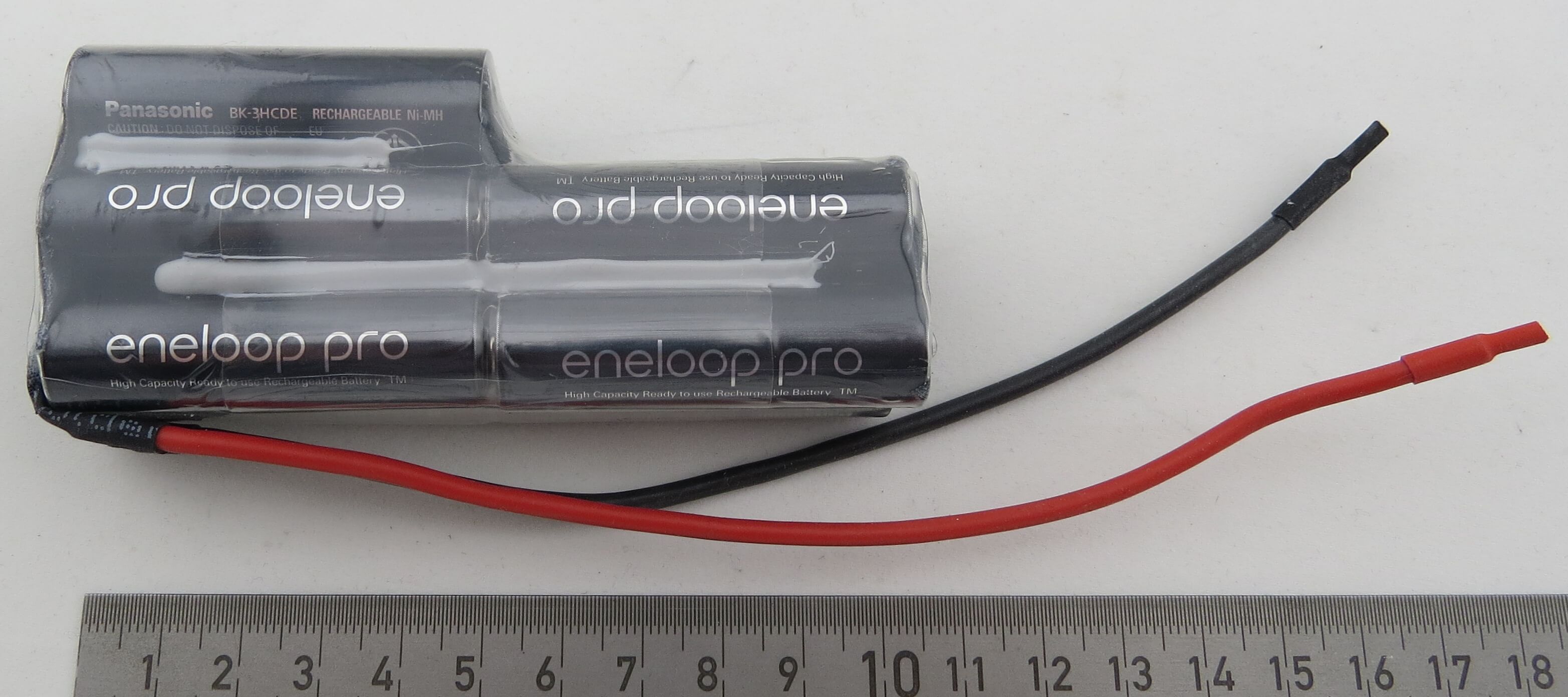 1 Akku-Pack mit 10x SANYO-Zellen, 12V,   10 Zellen, 2450mAh