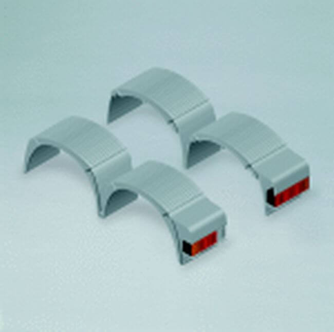 Kotflügel ACTROS, Doppel-Hinterachse. (751)