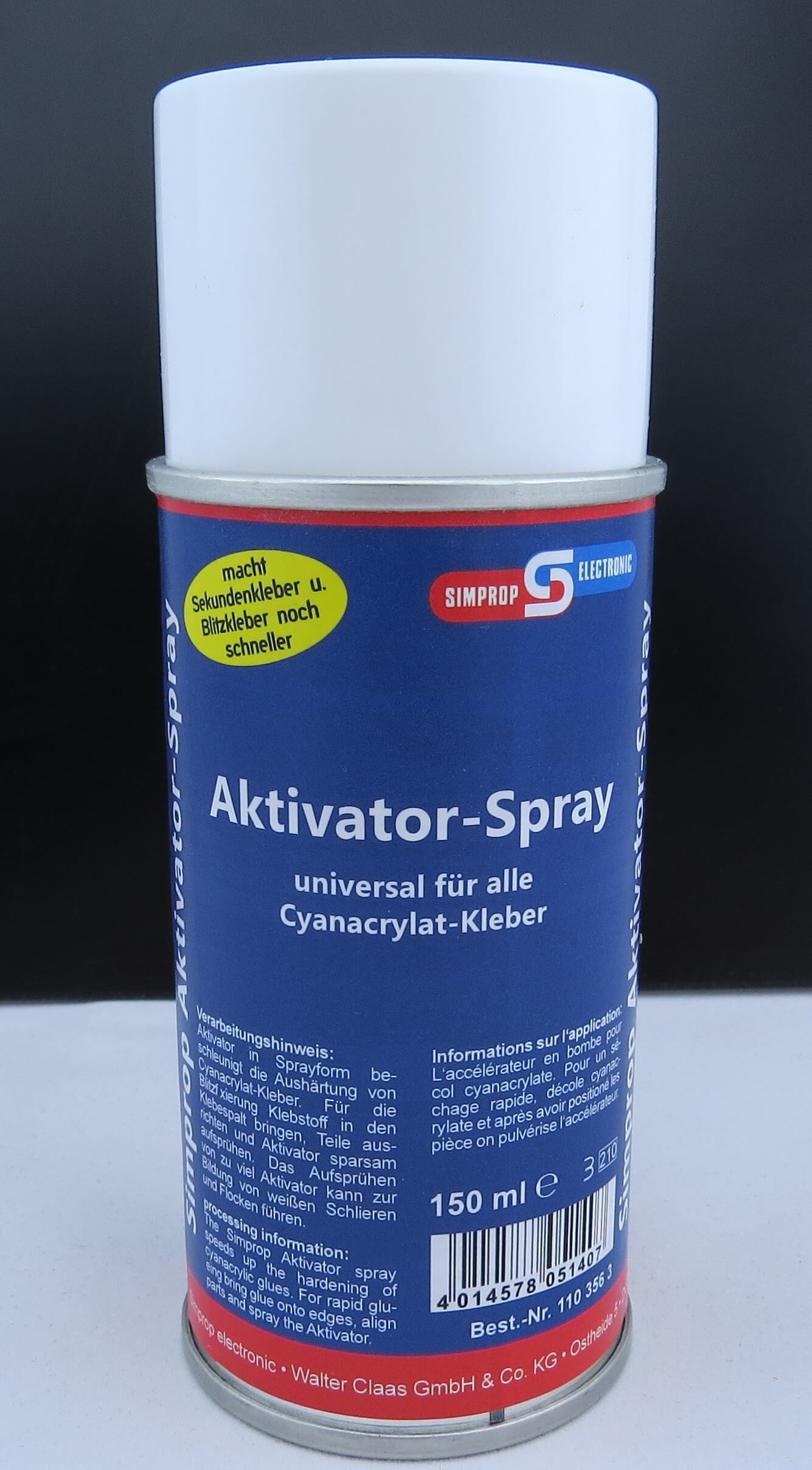 1x Aktivator-Spray. 150ml. Schon ein Hauch Aktivator        