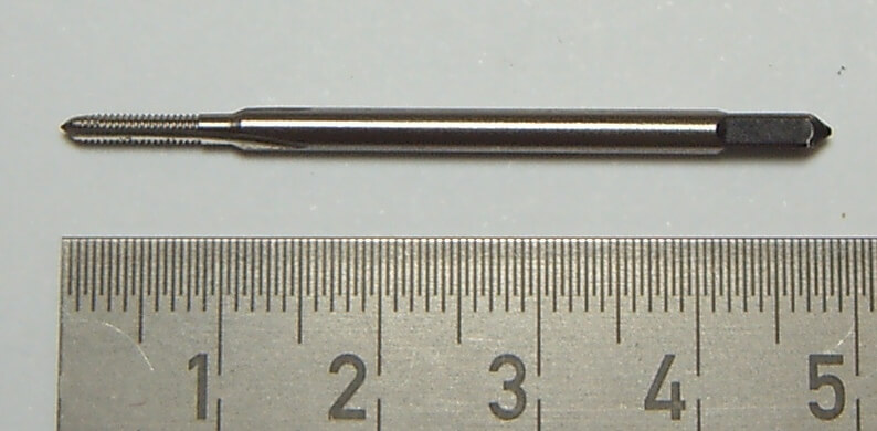 Maschinen-Gewindebohrer HSS M2,0 DIN371, 1 Stück            