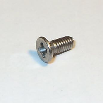 25 Senkschrauben m.Kreuzschlitz M2,5x 6  DIN 965, Niro      