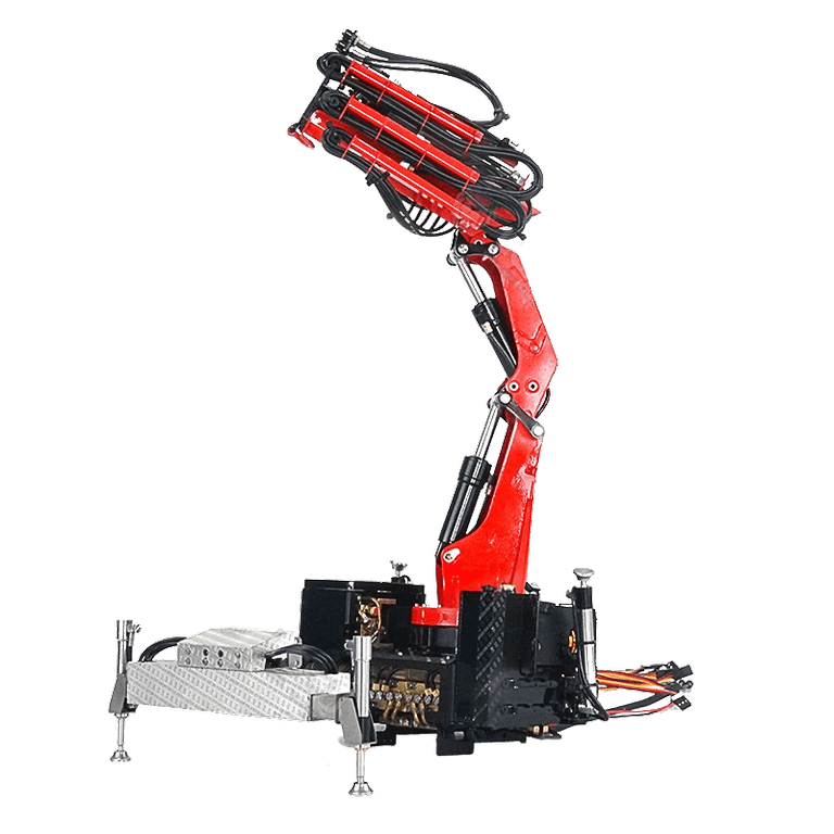 1:14 Ladekran v2 mit Abstützung Bausatz