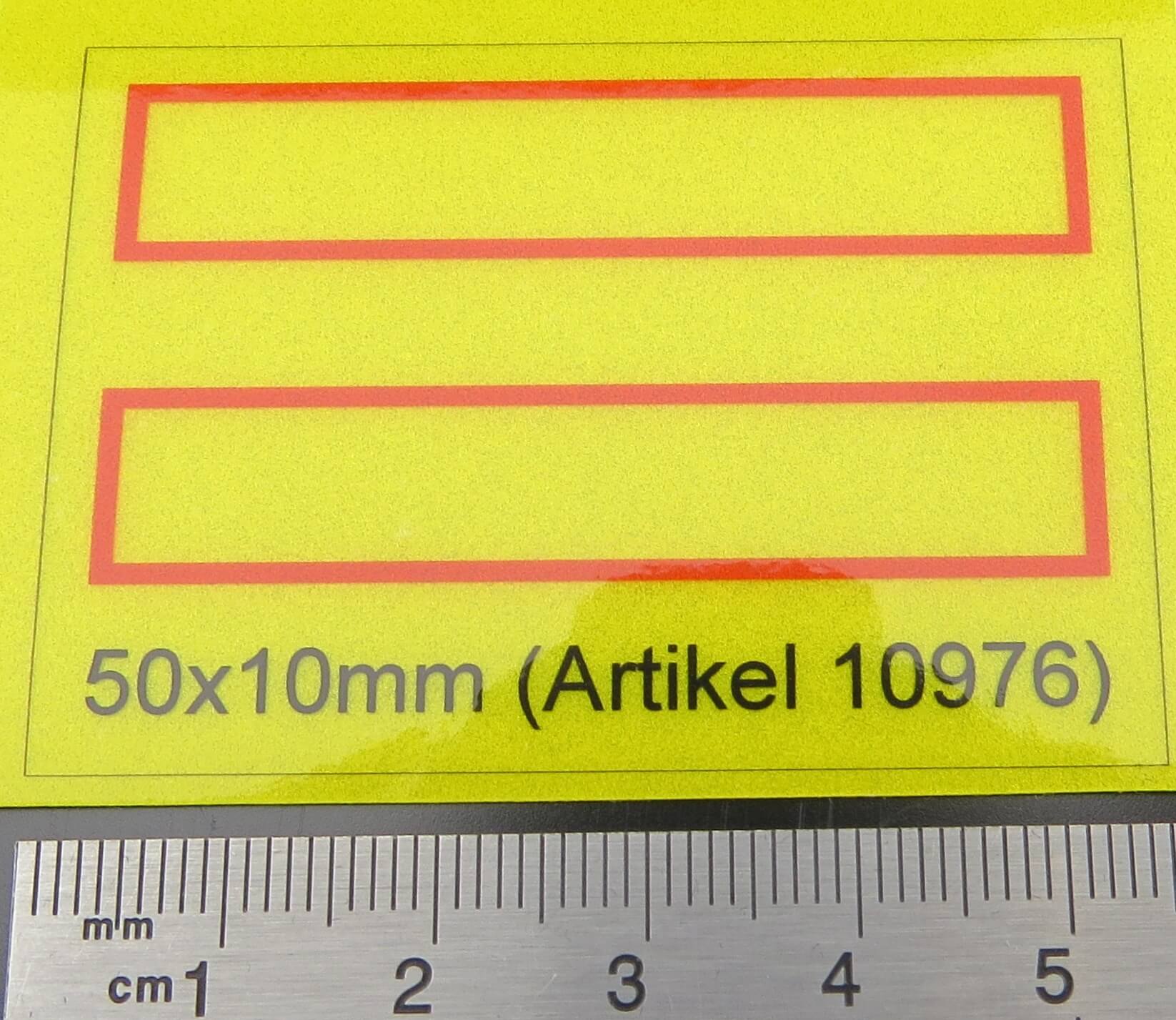 ECE70-B-Aufkleber Heckmarkierungs-Satz