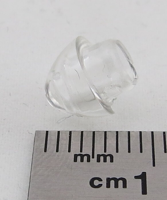 1x Ersatzlichtscheibe für Dachlampen, klar. Passend zu      