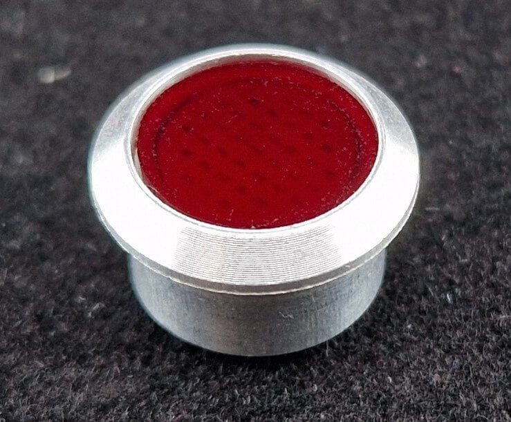 Fine Line Alu-Hülse mit roter detaillierter Streuscheibe