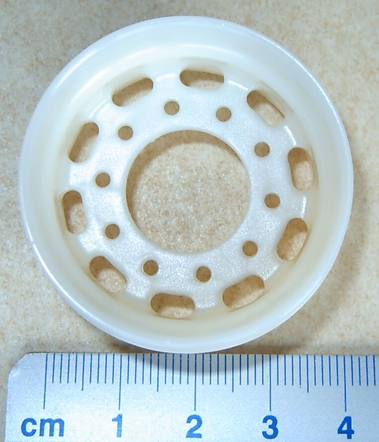 1x Langlochfelge breit für Hängerachse   Kunststoff, 10     