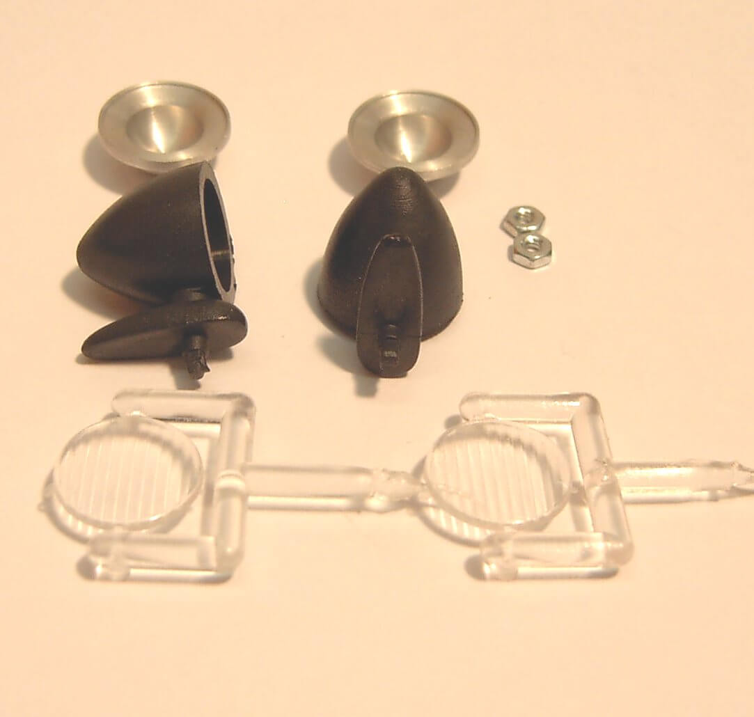 2 Stk. Hauptscheinwerfer für KRUPP (222552)                 