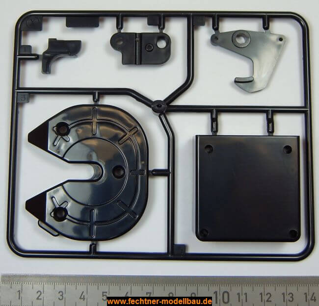 1 Spritzguss-Teilesatz X-Teile, schwarz. Für verschiedene   