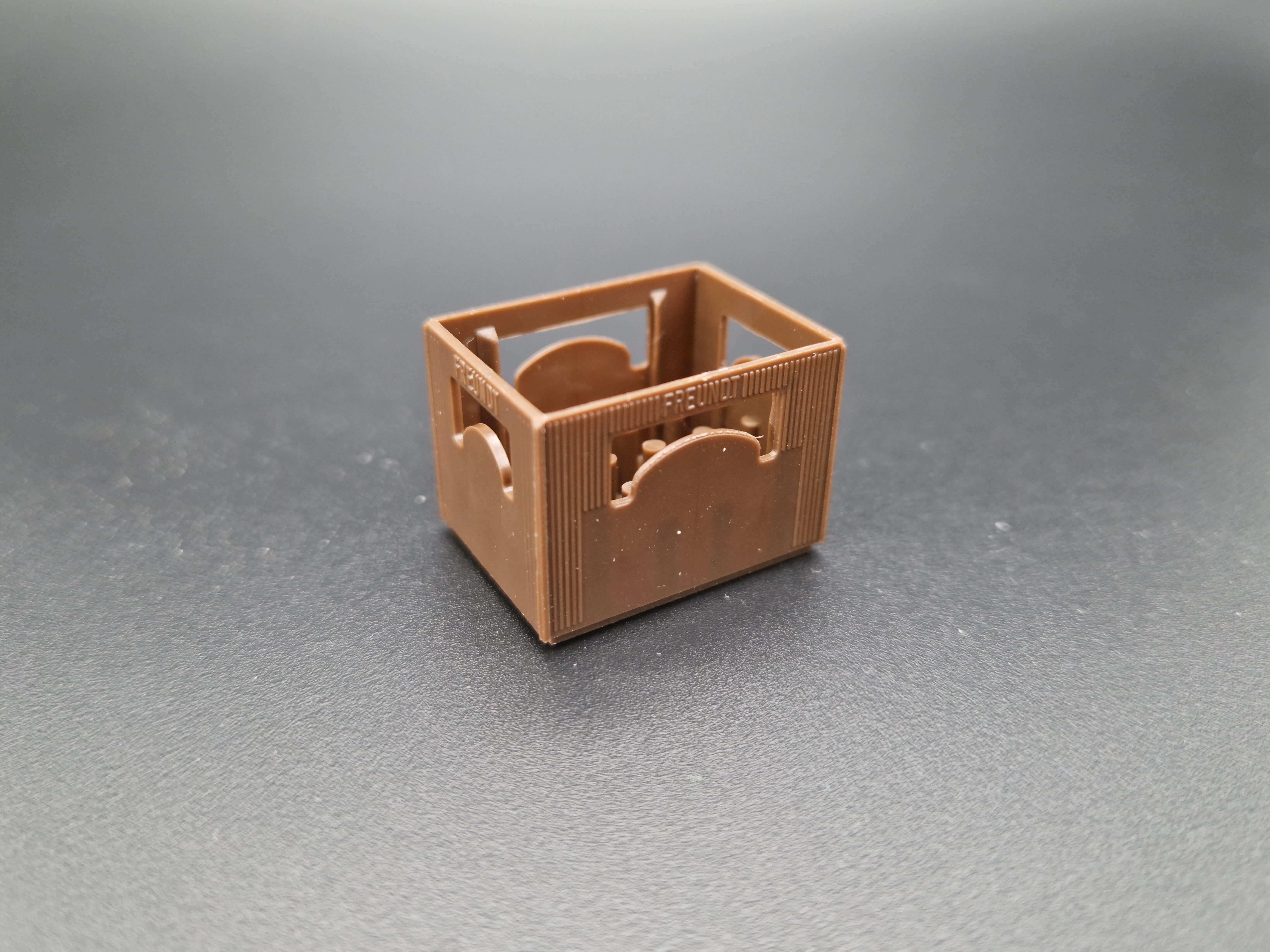 Bierkiste / Getränkekiste ohne Aufdruck Terra Braun