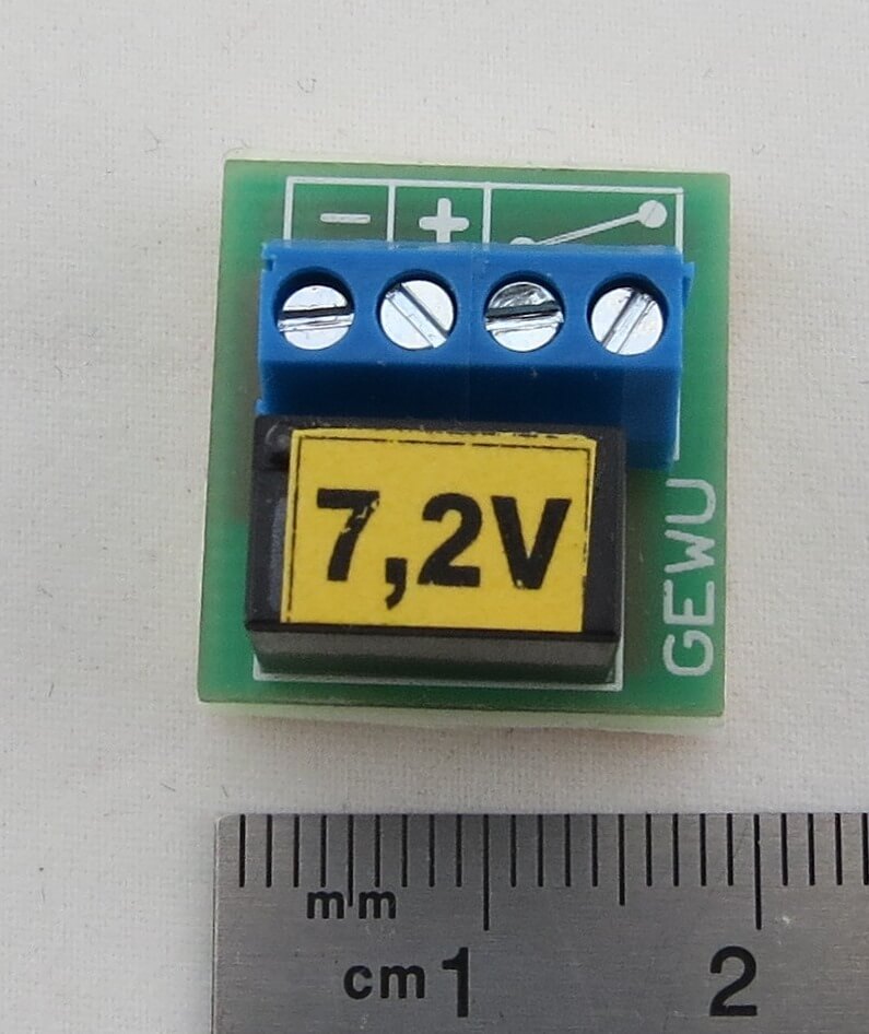Relais-Platine 1,5A (7,2V).
